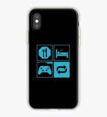 Eat, Sleep, Game, Repeat. iPhone Case