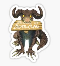 Beware Of Deathclaw Sticker
