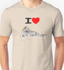 I love Tigers Unisex T-Shirt