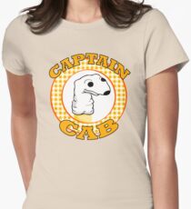 Captain Cab. Women's Fitted T-Shirt