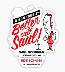 Better Call Sticker