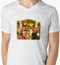 Love saves the day Men's V-Neck T-Shirt