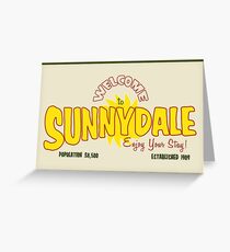 Welcome to Sunnydale Greeting Card