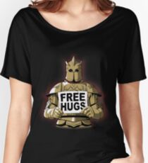 Kostenlose Umarmungen am Berg Baggyfit T-Shirt
