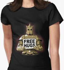 Free Hugs by The Mountain Women's Fitted T-Shirt