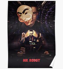 Mr. Robot - Control is An Illusion Poster