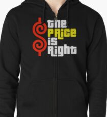 The Price Is Right Reality Show Zipped Hoodie