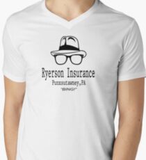 Ryerson Insurance - Groundhog Day Movie Quote Men's V-Neck T-Shirt
