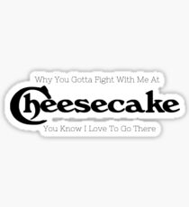 New Cheescake Sticker