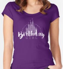 Birthday Girl Dreams Women's Fitted Scoop T-Shirt