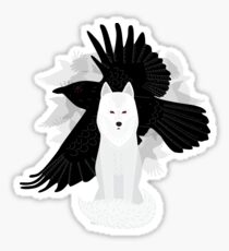 Ghost the Crow Sticker