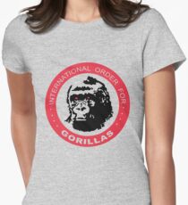 International Order For Gorillas Women's Fitted T-Shirt
