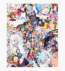 Re:Zero all characters Photographic Print