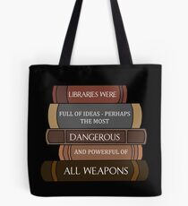 Libraries were full of ideas... Tote Bag