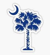 Pegatina South Carolina Palm