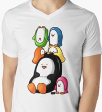 Humphrey and Friends Men's V-Neck T-Shirt