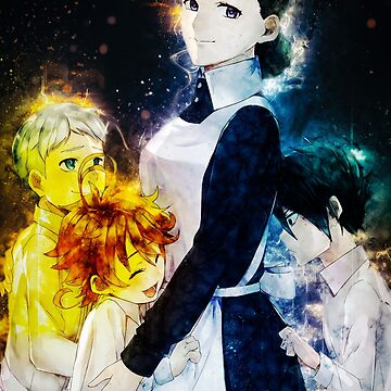 Ray The Promised Neverland Throw Blanket