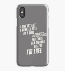 The Fast And The Furious - I Live My life iPhone Case