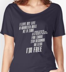 The Fast And The Furious - I Live My life Women's Relaxed Fit T-Shirt