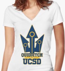 UCSD Magical Sports Swag Women's Fitted V-Neck T-Shirt