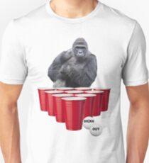 Harambe Beer Pong Unisex T-Shirt