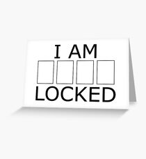 I Am Sherlocked Greeting Card