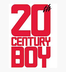 20th Century Boy Photographic Print