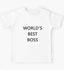 The World's Best Boss Office Kids Tee
