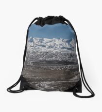 Mount Ruapehu Drawstring Bag