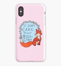 Feminist Fox iPhone Case