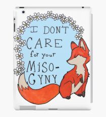 Feminist Fox iPad Case/Skin