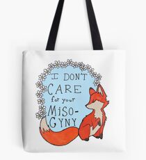 Feminist Fox Tote Bag