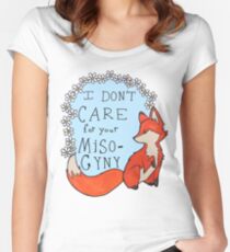 Feminist Fox Women's Fitted Scoop T-Shirt