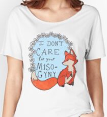 Feministischer Fuchs Baggyfit T-Shirt