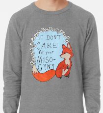Feministischer Fuchs Leichter Pullover