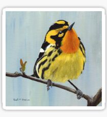 Blackburnian Warbler Sticker