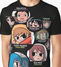 Scott Pilgrim characters Graphic T-Shirt