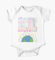 On Top Of The World (2) One Piece - Short Sleeve