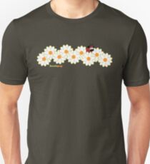 Lady Pug! (green accents) Unisex T-Shirt