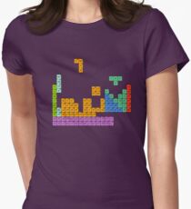 Periodic Tetrominoes Tailliertes T-Shirt