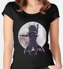Camiseta entallada de cuello redondo BloodBorne: Hunter