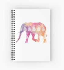 Elefant: Regenbogen Ananas Spiralblock