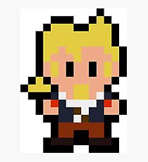 Pixel Guybrush Threepwood Photographic Print