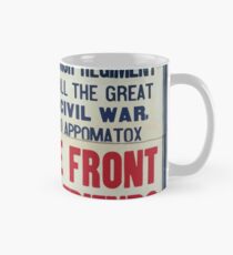 Taza clásica Enlist to day in the 69th infantry Join the famous Irish regiment Go to the front with your friends 0001