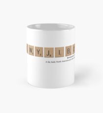 The Simpsons Scrabble - Kwyjibo Mug