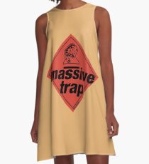 Massive Trap A-Line Dress