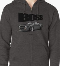 Der Chef Hoodie mit Reißverschluss