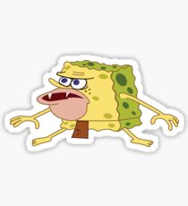 Spongebob Caveman Sticker
