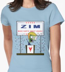 Zim - Make Earth Great Again! Women's Fitted T-Shirt