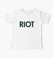 Riot (black) Baby Tee
